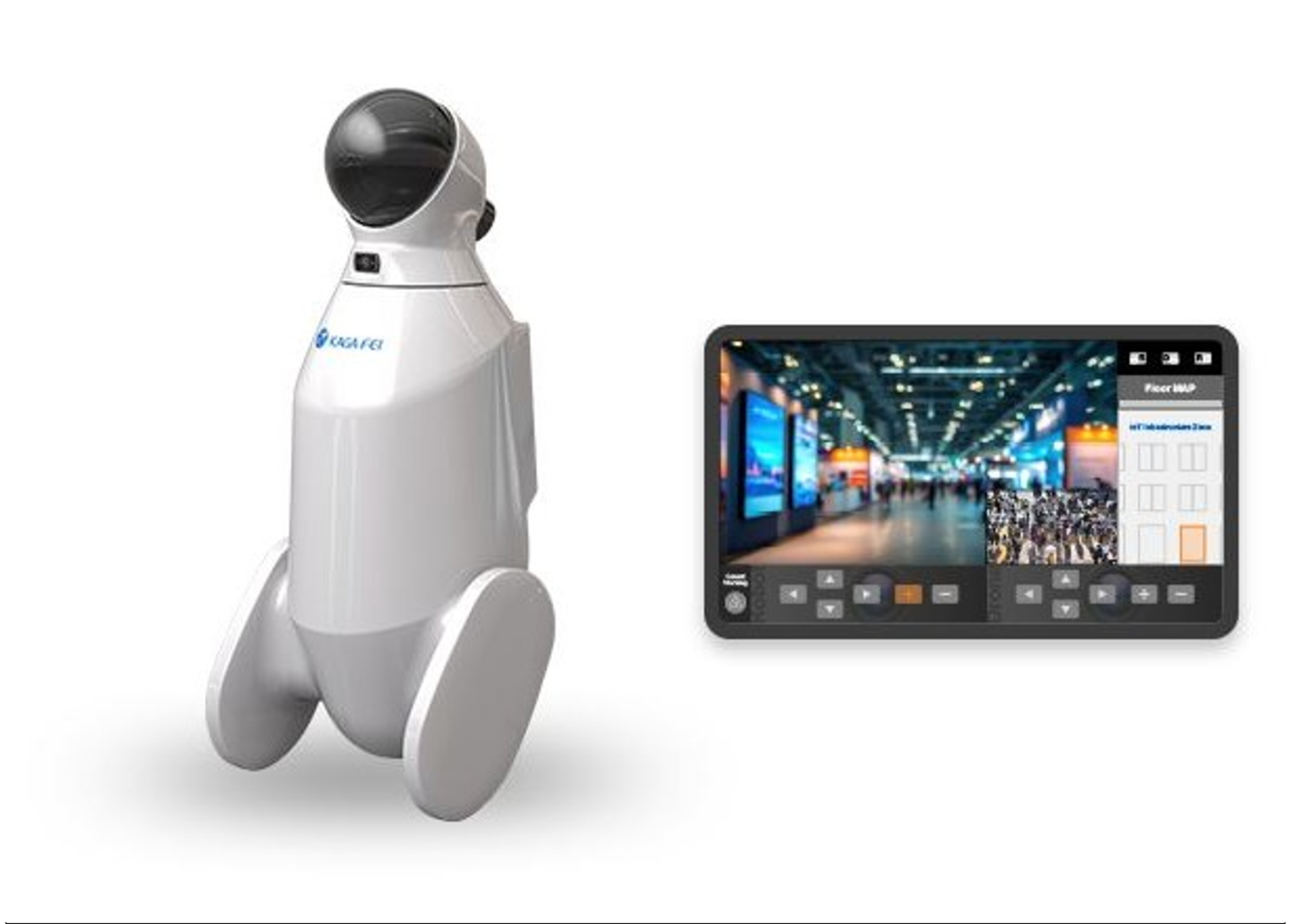 AI警備ロボットイメージ